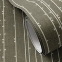 Lin Tic Wallpaper by FH Art Studio - Lin Tic Olive I 52X152