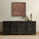 Aurelia Cinnamon Kiss by Jamie Beckwith - 32X32 Rustic Walnut