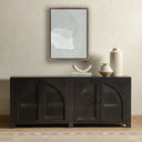 Conceptual Space Notarchitecture 25 by Liminalme - 24X32 Rustic Walnut