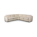 Vespera Crawford Power Recliner 5-Piece Sectional Sofa - Antigo Natural