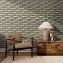 Wavebreak Wallpaper by Getty Images - Wavebreak Olive I 52X132