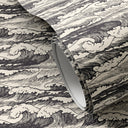 Crestwave Wallpaper by Getty Images - Wavebreak Black II 52X132