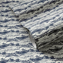 Wavebreak Wallpaper by Getty Images - Wavebreak Navy II Swatch - 12X8