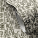 Cosmopolis Wallpaper by Getty Images - Cosmopolis Olive II Swatch - 12X8