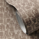 Cosmopolis Wallpaper by Getty Images - Cosmopolis Taupe I Swatch - 12X8