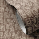 Cosmopolis Wallpaper by Getty Images - Cosmopolis Taupe II Swatch - 12X8