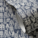 Cosmopolis Wallpaper by Getty Images - Cosmopolis Navy I 52X132