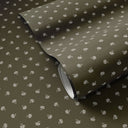 Aria Small Floral Wallpaper by Gold Rush Art Co - Small Floral Olive I Swatch - 12X8