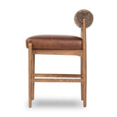 Verano Jazelle Stool - Counter Taupe Shearling