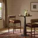 Veritas Jazelle Stool - Bar Taupe Shearling