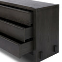 Novara Aramis 6 Drawer Dresser - Smoked Black Resawn