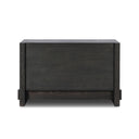 Solara Aramis Nightstand - Smoked Black Resawn