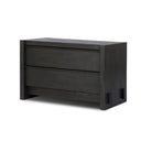 Solara Aramis Nightstand - Smoked Black Resawn