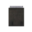 Solara Aramis Nightstand - Smoked Black Resawn