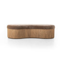 Seraphine Celeste Accent Bench - Altair Mushroom