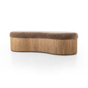 Seraphine Celeste Accent Bench - Altair Mushroom