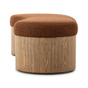 Verano Celeste Accent Bench - Crypton Wayfarer Sienna