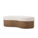 Seraphine Celeste Accent Bench - Crypton Nomad Snow
