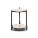 Aveline Ruthie End Table - Lunar Marble