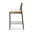 Luxe Miller Outdoor Woven Bar Counter Stool - Bar