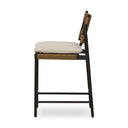 Luxe Miller Outdoor Woven Bar Counter Stool - Counter