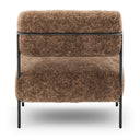 Arista Fenn Chair - Amber Shearling