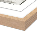 Veridian Collection Big Sur - Morning Contrasts by Platinum Revival - 24X19 White Oak Framed Paper