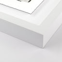 Veridian Collection Big Sur - Morning Contrasts by Platinum Revival - 48X37 White Maple Framed Paper