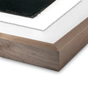 Aura Water Light by Platinum Revival - 24X19 Rustic Walnut Framed Paper