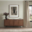 Aetherial Redwoods Magical Portal by Platinum Revival - 38X48 Rustic Walnut