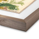 Verity by Shaina Page - Meadow Rue 2 - 18X24 Rustic Walnut Framed Canvas