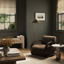 Vesper Burke Chair - Cocoa Shearling