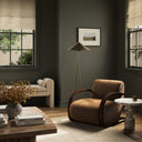 Vesper Burke Chair - Amber Shearling