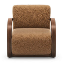 Vesper Burke Chair - Amber Shearling