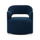 Elysian Blythe Swivel Chair - Henry Navy