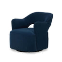 Solara Blythe Swivel Chair - Henry Navy
