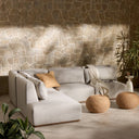 Luxe Adler Outdoor 4 Piece Sectional - Left Bumper Chaise