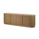 Aveline Delphi Media Console - Desert Oak
