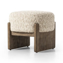 Verano Kirby Accent Stool - Solema Cream