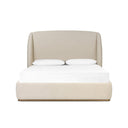 Verity Maeve Bed - Upholstered Bed King Cambric Ivory