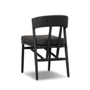 Veridian Outdoor Dining Chair - Stained Black Teak-Fsc