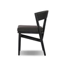 Veridian Outdoor Dining Chair - Stained Black Teak-Fsc