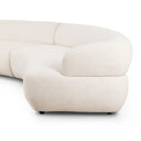 Solara Belen 2-Piece Sectional - Crypton Nomad Snow 159