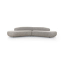 Verano Belen Double Chaise - Thames Coal