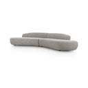 Verano Belen Double Chaise - Thames Coal