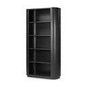Aveline Pilar Bookcase - Charcoal Oak Veneer