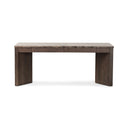 Verenth Desk - Warm Grey Marble