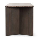 Verenth Desk - Warm Grey Marble