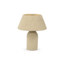 Contemporary Sagredo Table Lamp - Light Paper Mache