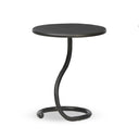 Aveline Vera End Table - Hammered Gunmetal